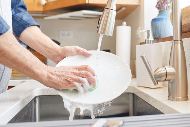 washing dishes | All Hours Well Repairs